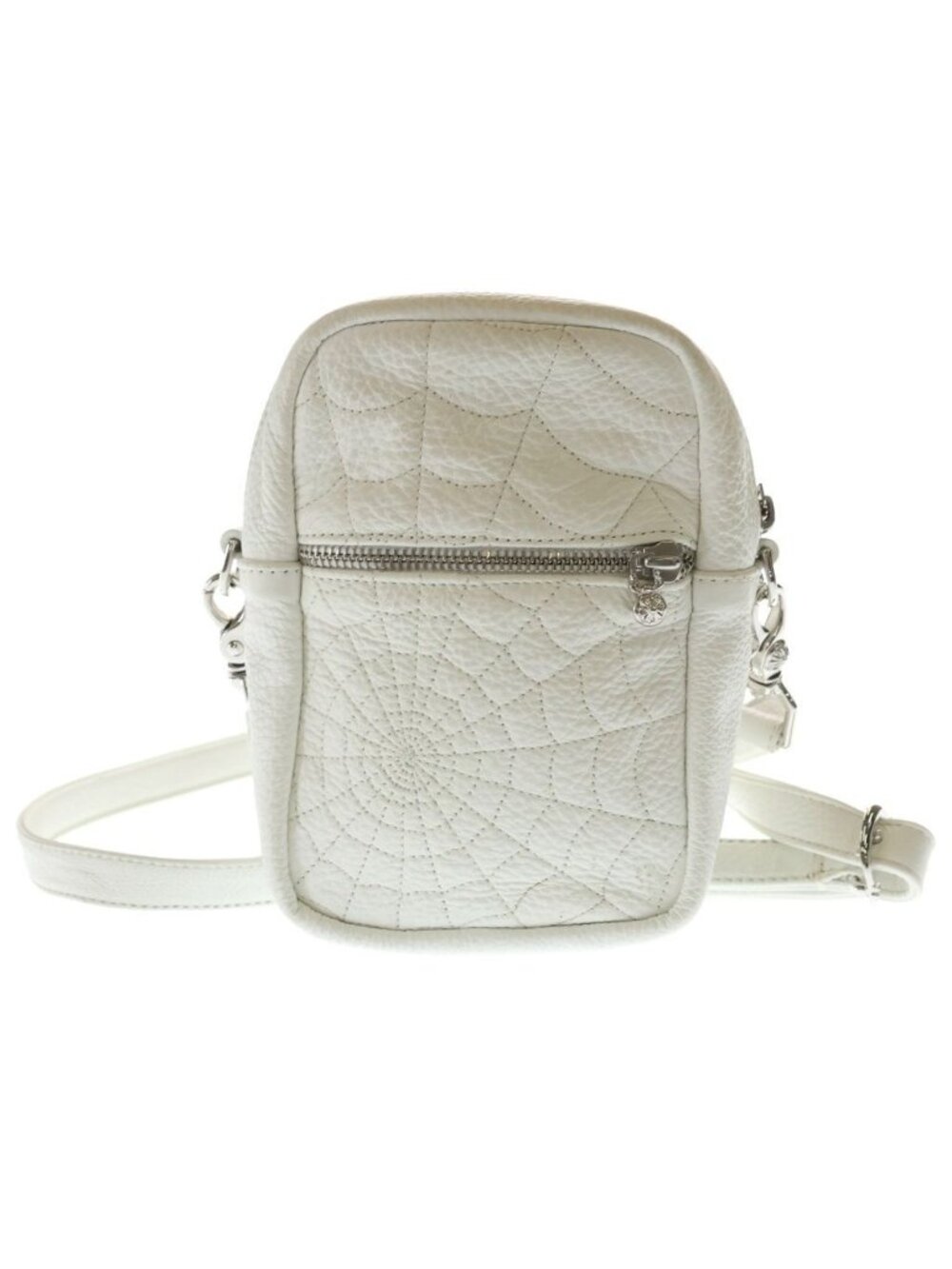 Chrome Hearts Takamini Spider Web Shoulder Bag White